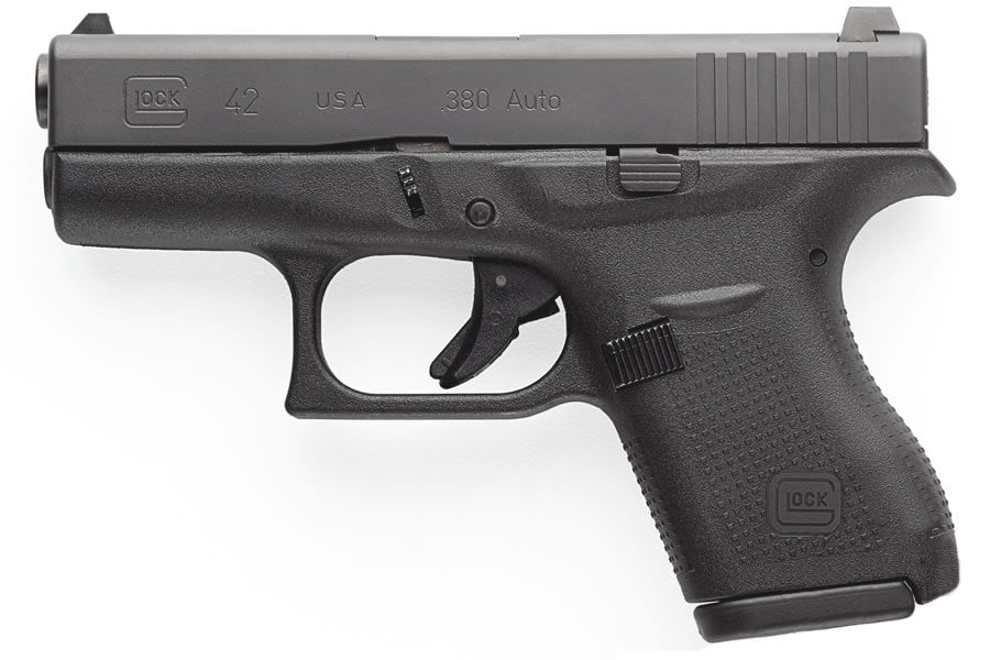 Glock 42 380 Auto Single Stack Law Enforcement Pistol
